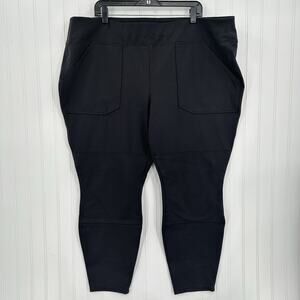 Carhartt Legging Womens 2X Force Fitted Midweight Utility Black Work Wicking EUC